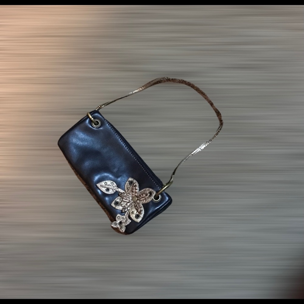 🛍 3/$20 Small  black clutch purse